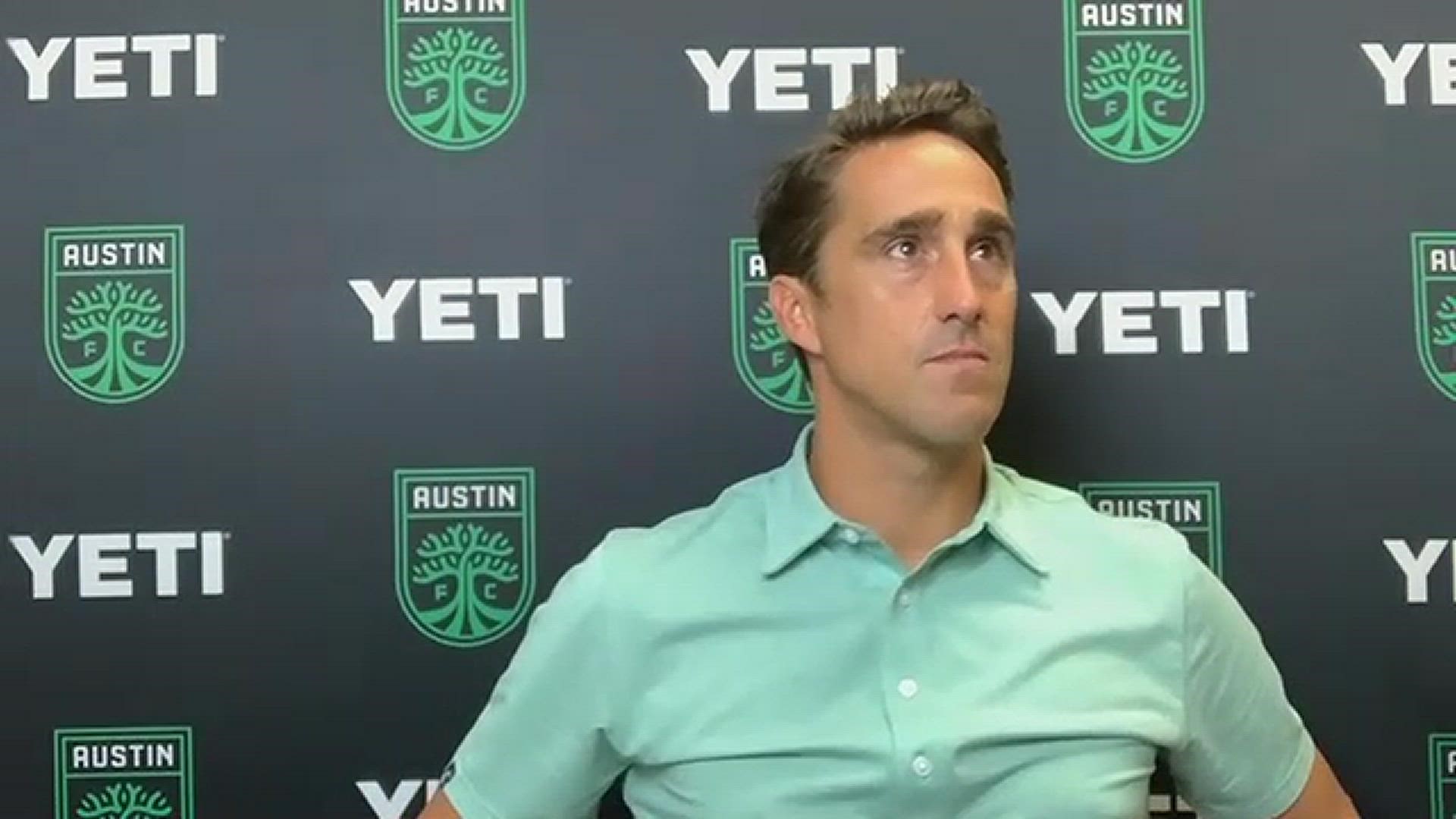 Austin FC vs. Vancouver Whitecaps: Josh Wolff post-game press conference – Sept. 4, 2021 | kvue.com