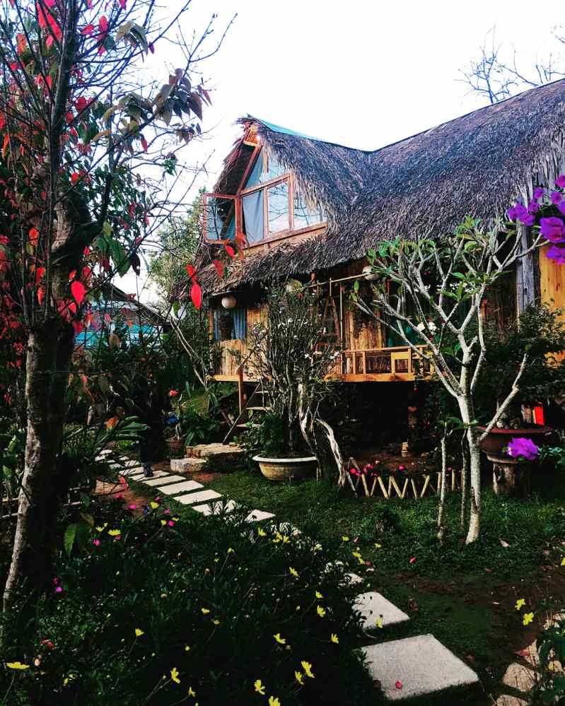 Một góc tại Củi homestay ở Đà Lạt