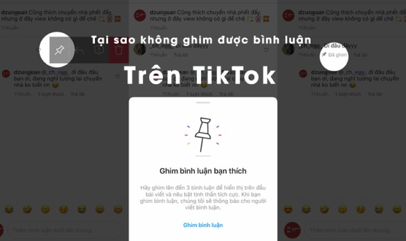 Cách ghim bình luận trên TikTok trên PC và điện thoại đơn giản