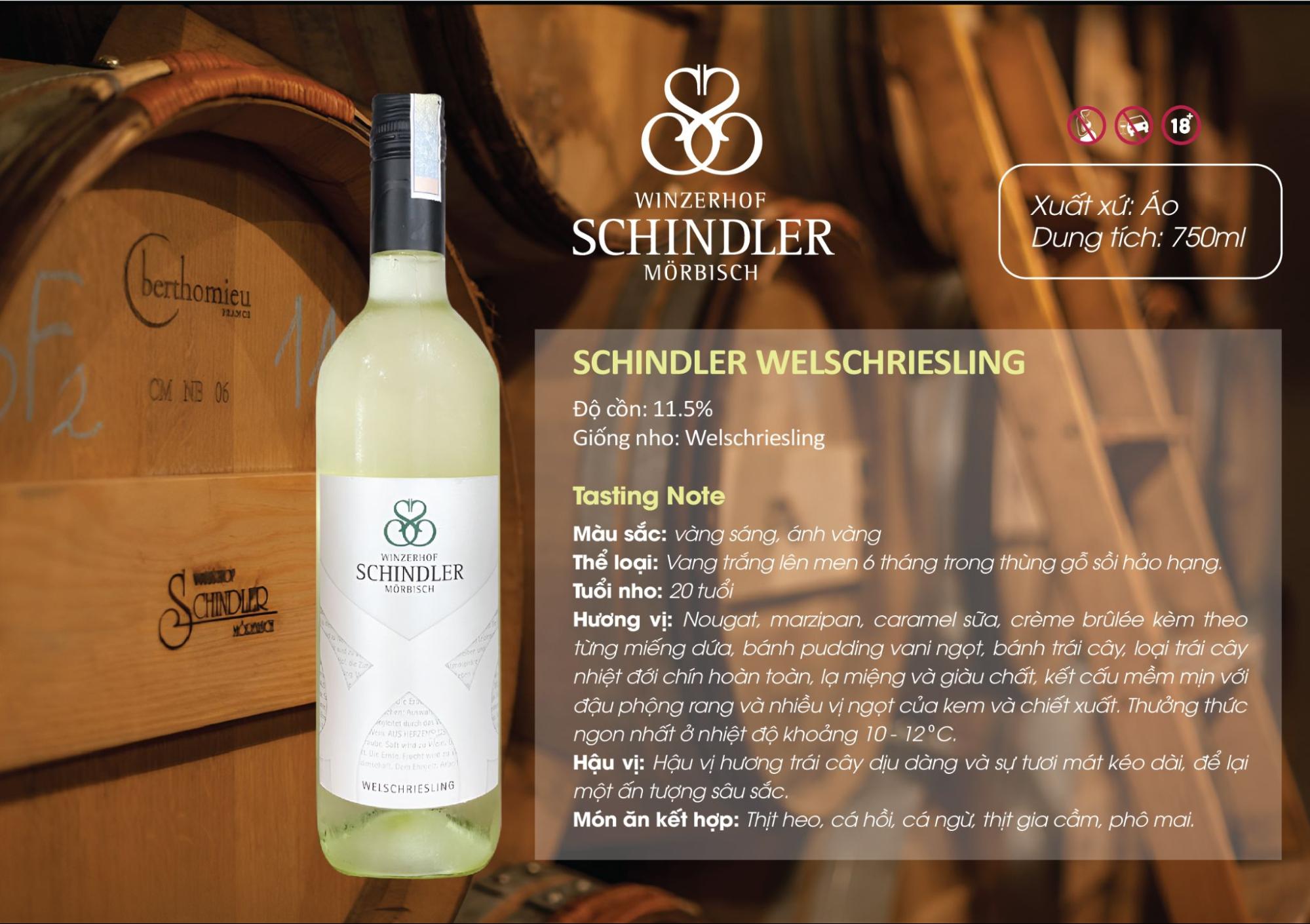 Winzerhof Schindler, Welschriesling