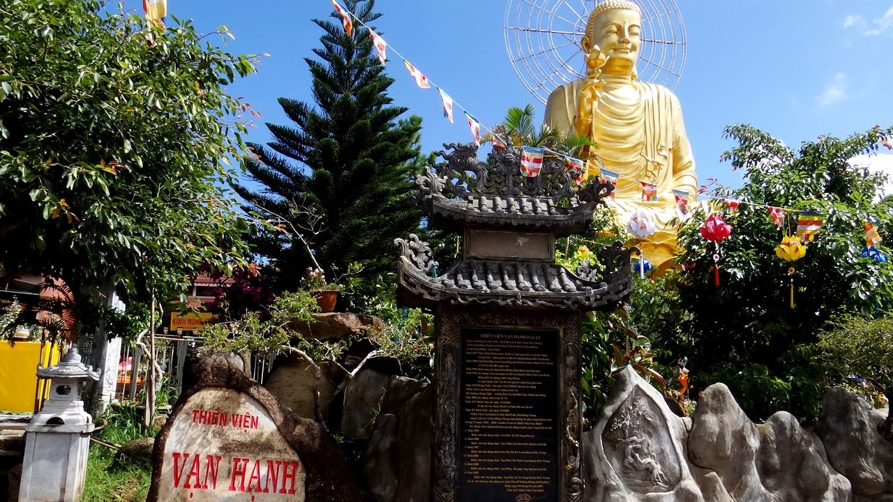 Tham quan Thiền Viện Vạn Hạnh với tượng Phật lớn nhất Đà Lạt
