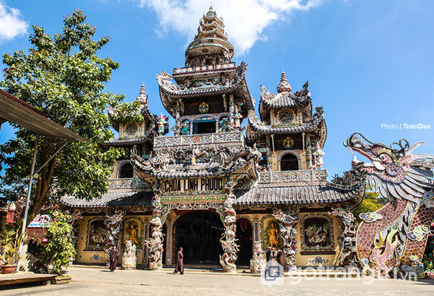 Chùa Linh Phước - Công trình kiến trúc đậm đà bản sắc Á Đông | Gỗ Trang Trí