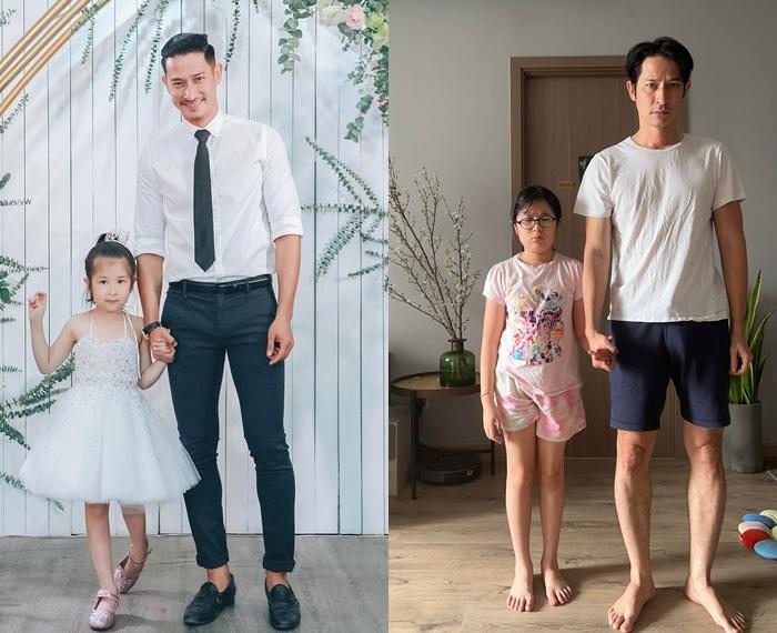 Con gái Huy Khánh và vợ Á hậu trổ giò dài sọc khi 9 tuổi - tiểu sử diễn viên Huy Khánh, chàng trai đa tình