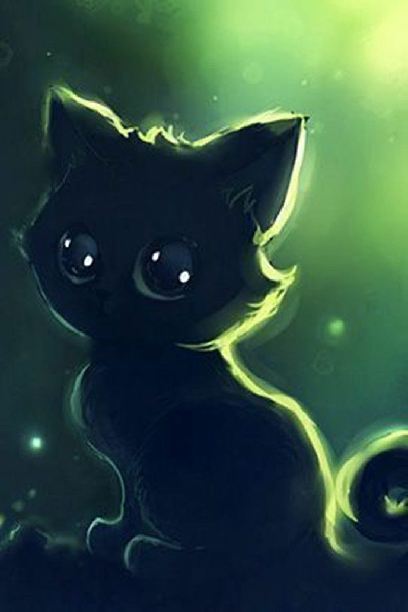 Top Những Hình Ảnh Mèo Đen Anime Ngầu Đẹp Nhất Hiện Nay